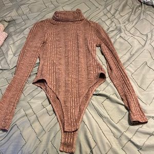 Turtleneck bodysuit